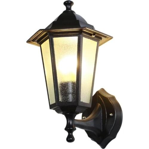 European Vintage Luxury Villa Outdoor Wall Lamps Landscape Garden Mediterranean Wall Lamps Corridor Hallway Bedroom Wall Lamps