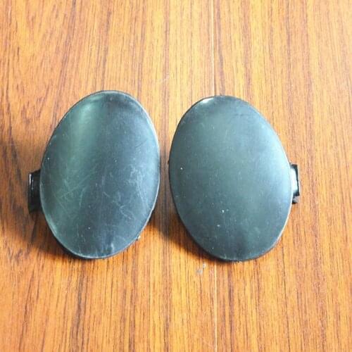 1Pair Front Bumper Trailer Covers Tow Hook Eye Trim Cap for Toyota Corolla 2007-2009