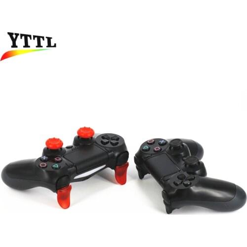 1 Pair R2 L2 Trigger Extenders+1 Pair ThumbGrip caps for PS4 Controller Trigger Extended Buttons with ThumbGrip Caps