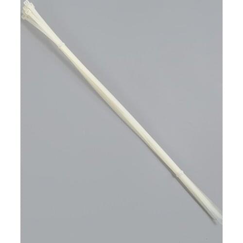 5x500 Cheap Nylon Cable Tie white plastic self locking ties tie wrap