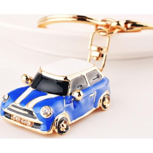 Car Keychain Alloy Key Chain Ring For Mini Cooper S JCW One R50 R53 R55 R56 R57 R58 R60 R61 F54 F55 F56 F57 F60 Car Accessories