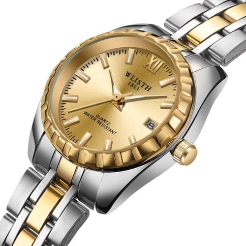 Lovers watch steel band waterproof men students watch women manufacturers wholesale with calendar Wholesale manufacturers