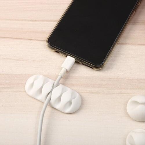 16pcs/set Home Data Cable Retainer Desktop Wire Retainer Clamp Cable Organizer USB Cable Data Cable Wire Organizer