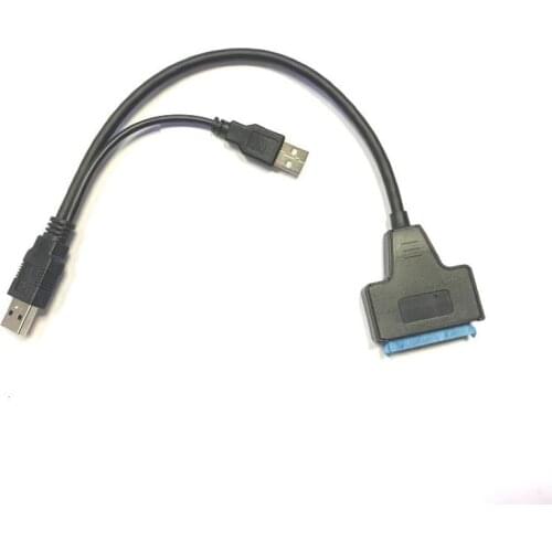 USB3.0 to SATA easy drive cable supports 2.5/3.5 inch SATA hard disk large optical drive adapter cable DC dual power supply