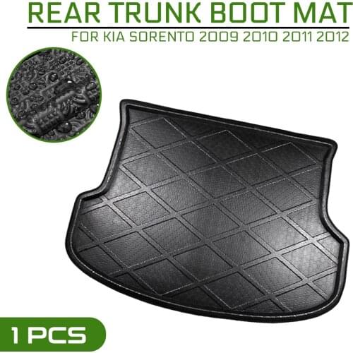 Carpet Car Floor Mat Rear Trunk Anti-mud Cover For KIA Sorento 2009 2010 2011 2012