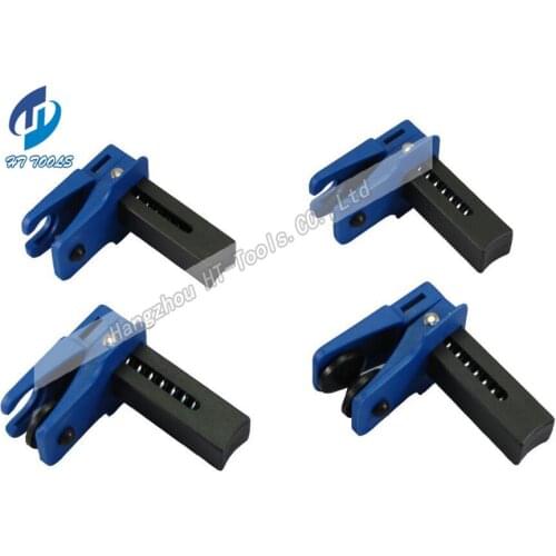 4pcs Set For Banjo Connector 3/8", 5/16", 1/2" Car Auto Steel Line Stopper Kit Prevent Fluid Leaks Clamp Tools