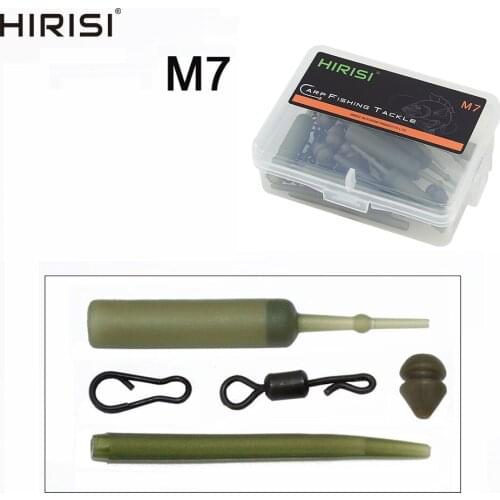 Fishing Accessories Sets Carp Fishing Rig Kit Swivel Snaps Helicopter Rig Hook Sleeve