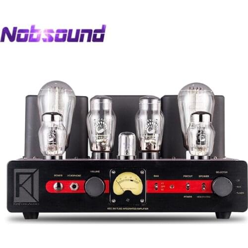 Nobsound Hi-end 300B Vacuum Tube Integrated Amplifier HiFi Stereo Single-Ended Audio Power Amp