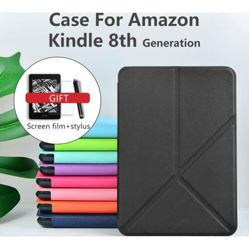Origami Smart Case for Kindle 8 8th Generation 2016 PU Leather Stand Protective Skin Shell SY69JL