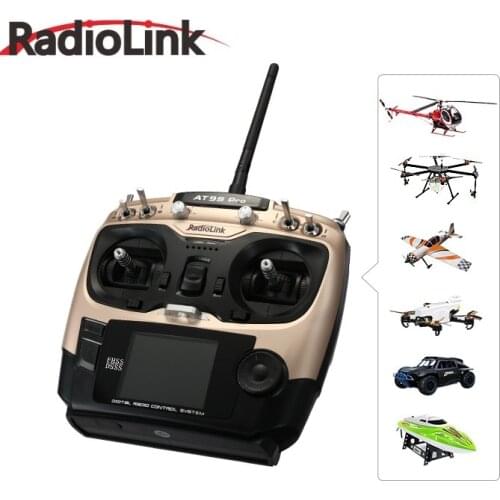 Radiolink AT9S R9DS Radio Remote Control System DSSS FHSS 2.4G 10CH Transmitter Receiver for RC Helicopter/RC BOAT