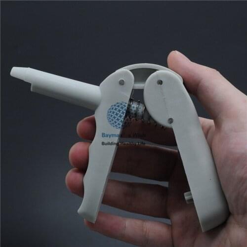 Dentist Lab 5Pcs Composite Unidose Plastic Caps Applicator Dispenser Gun For Dental Clinic Supplies