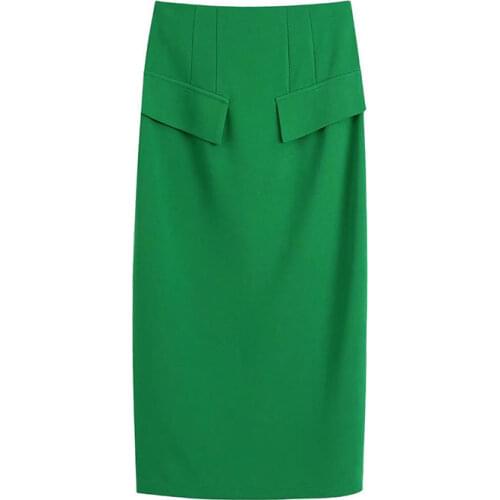 Женские юбки миди URMASZA China At AliExpress