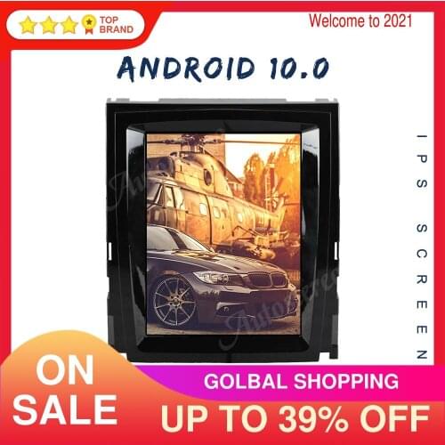 Vertical Screen Android 10.0 For Cadillac Escalade Car GPS Navigation HeadUnit Auto Stereo Multimedia Player Radio Tape Recorder