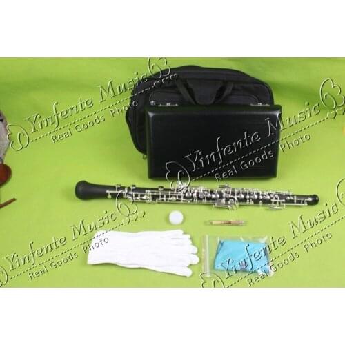 High-class C key semiautomatic oboe, C Key oboe composite wood oboe #9862