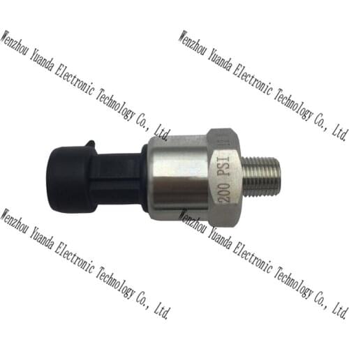 Factory supply pressure sensor for cars oil pressure sensor 200psi DC 12V 1/8NPT