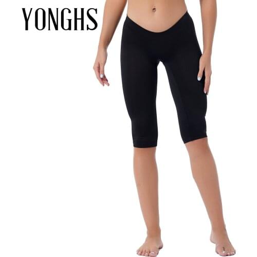Womens Yoga Jogging Pants Low Waist Elastic Waistband Shirred Back Stretchy Calf Length Pants Sport Sexy Tight Leggings