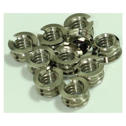 10pcs 1/4" to 3/8" Convert Screw Adapter for Tripod camera quick release plate( pack of Ten)