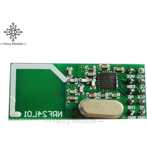 125 Channels NRF24L01+ 2.4GHz Antenna RF Wireless Communication Transceiver Module 24L01 Multi-point Low-power 1.9-3.6V