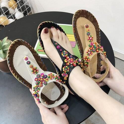 2020 New Women Sandals hot Fashion Summer Shoes Bohemia Gladiator Beach Flat Casual Sandals Leisure Female Ladies Shoes