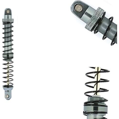 4Pcs Oil Adjustable 70-120mm Metal Shock Absorber Damper for 1/10 RC Crawler Car Axial SCX10 Traxxas TRX4 D90