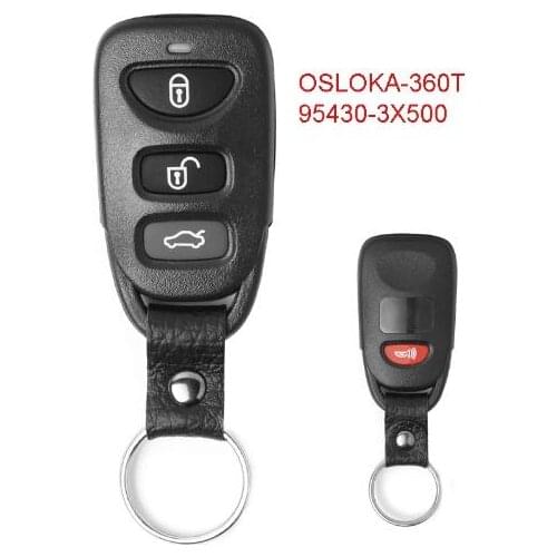 Keyecu Remote Control Car Key Fob for Hyundai Elantra 2011-2016 OSLOKA-360T P/N: 95430-3X500