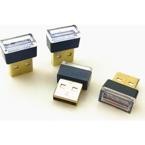 Car-Styling USB Atmosphere LED Light Car Accessories for Audi all series Q3 Q5 SQ5 Q7 A1 A3 S3 A4 A4L A6L A7 S6 S7 A8 S4 RS4 A5