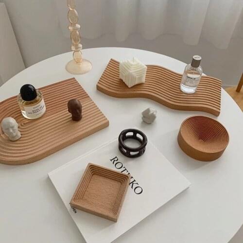 Wooden Breadboard Tray Home Afternoon Tea Tray Dinner Plate Cooking Dishes Cake Dessert Fruit Dessert Fruit Tray