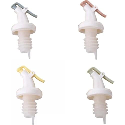 Leak-proof Oil Bottle Stopper Soy Sauce Vinegar Seasoning Bottle Liquor Dispenser Cap Wine Pourers Flip Top
