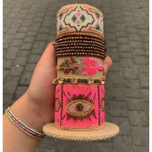 Colorful Miyuki Bracelet Set Fashion for Ladies Women Men Gift Party