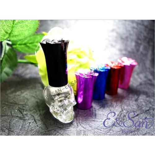 Refillable FH837-8ML Skull Flower CoverTransparent Glass Cosmetics Perfume Spray Sub-bottling Atomizer 100PCS/LOT