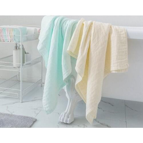 Pure Cotton Gauze Soft Bath Towel For Home Hotel Bathroom Travel Camping Sport Gym Pool Breathable Cozy Adult Baths Towels