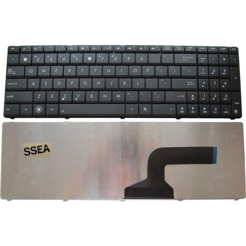 SSEA NEW Laptop US Keyboard for ASUS N50 N53 N53J N53S N53SV K52 A53 A52 U50 G51 N61 N61V N61W N61J N51 N51A N52 N53 G73 laptop