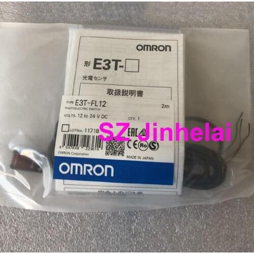 OMRON E3T-FL12 Authentic original Photoelectric switch 2M 12-24VDC