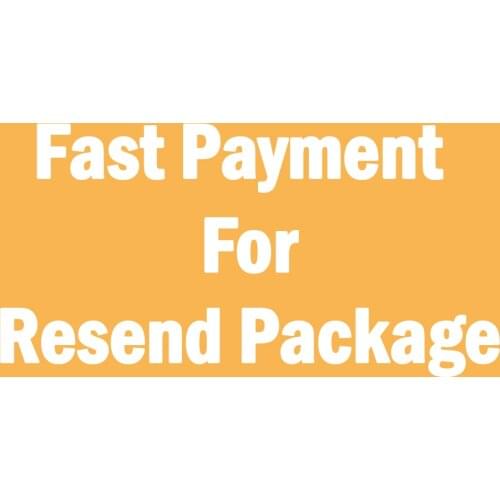 Payment for resend pacakge