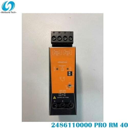 Original Weidmüller 2486110000 PRO RM 40 Rail Switching Power Supply Single Phase 100% Tested BeforeShipment