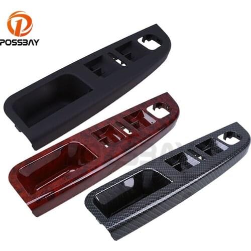 POSSBAY ABS Car Door Window Switch Control Panel Bezel Cover for VW Golf 5 Car Replacement Car Door Handle Switch