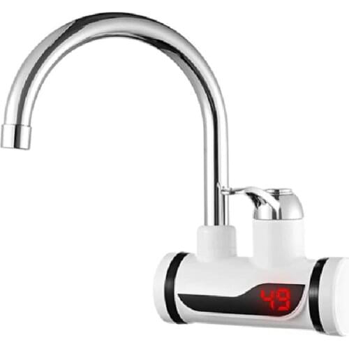 RX-00L,Electric Kitchen Water Heater Tap Instant Hot Water Faucet Heater Cold Heating Faucet Tankless Instantaneous Water Heater