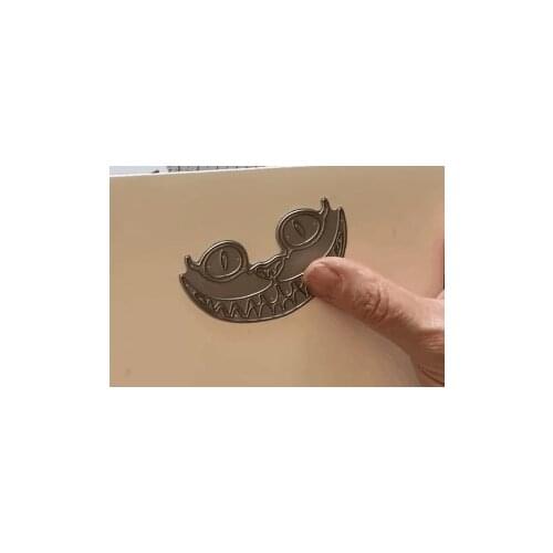 Cheshire Cat Smile Die Metal Cutting Dies Scrapbook Diary Decoration Embossing Template DIY Greeting Card Handmade 2021 New