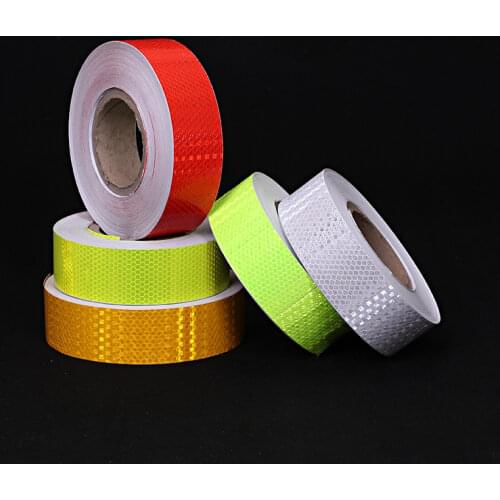 5cm*100cm Car Reflective Sticker Self Adhesive Warning Safety Reflection Tape Bicycle Accessories
