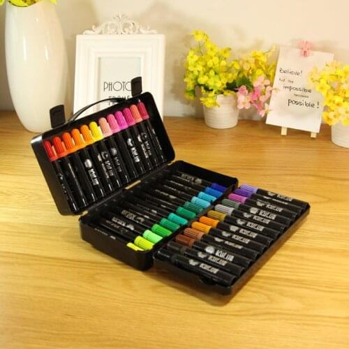 Taiwanese lion watercolor pen 24 color watercolor pen childrens graffiti brush painting brush