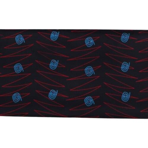 Ankara Fabric Africa Polyester Print Blue Flower African BintaRealWax High Quality 6 yards/lot African Fabric for Dress FP6120