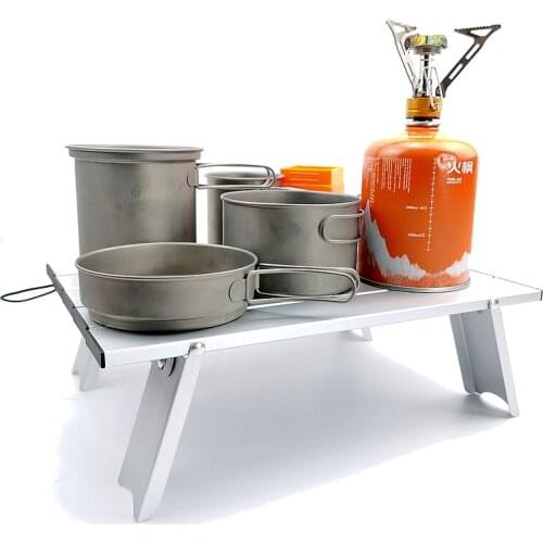 Outdoor Camping Folding Table, Ultralight Foldable Table