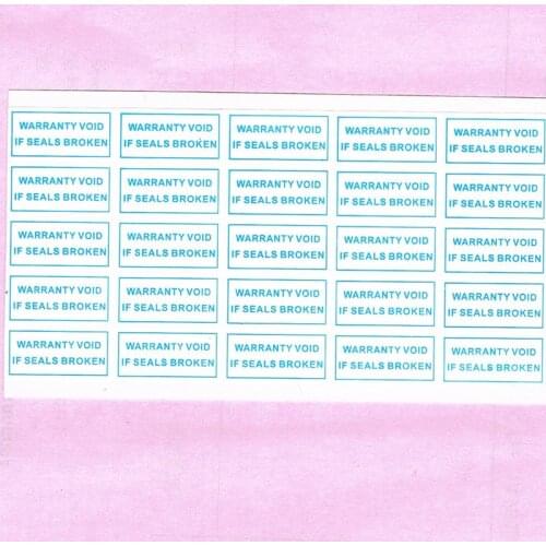 Universal Warranty sealing label sticker void if damaged, with years and months, 2x1cm Free shipping for 500pcs/lot