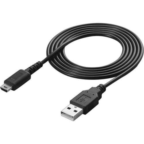 200Pcs USB Charger Cable Charging Data SYNC Wire for Nintendo DSi NDSI 3DS 2DS XL/LL New 3DSXL/3DSLL 2dsxl 2dsll Game Power Line