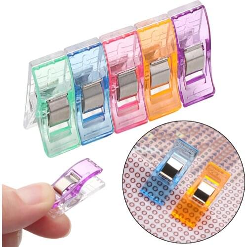 10/20Pcs Diamond Painting Clips Keep Painting Canvas Steady Cross Stitch Blinder Clips Garment Clip DIY Craft Sewing Accessories