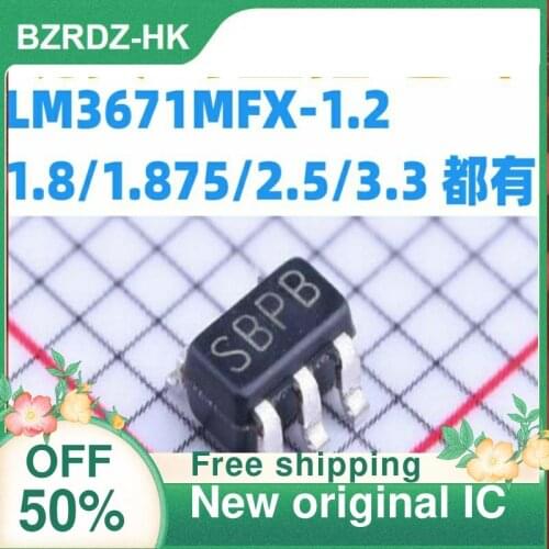 2PCS/lot LM3671MFX-1.2/1.8/1.875/2.5/3.3 SBPB/SBSB/SDVB/SJRB/SJEB New original IC
