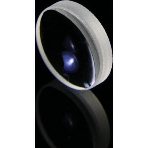 8 mm high quality customizable Aspheric collimating glass lens with edge thickness of 1.64 mm for sale