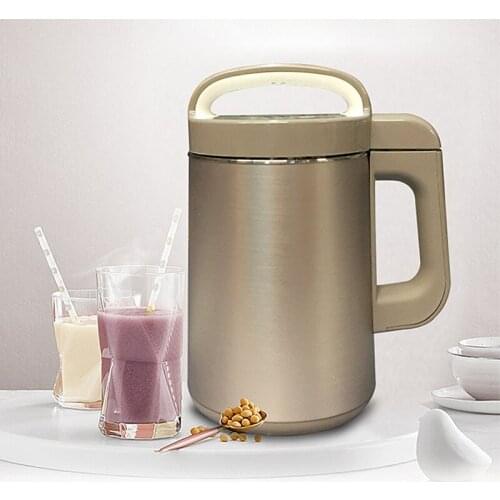 Household soymilk juicer multi-function intelligent soybean milk making machine without filtering and cooking blender