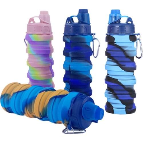 Travel Cup Collapsible Telescopic Drinking Tea Retractable Folding Coffee Cup Outdoor Sports Tour Camping Water Cup #PY