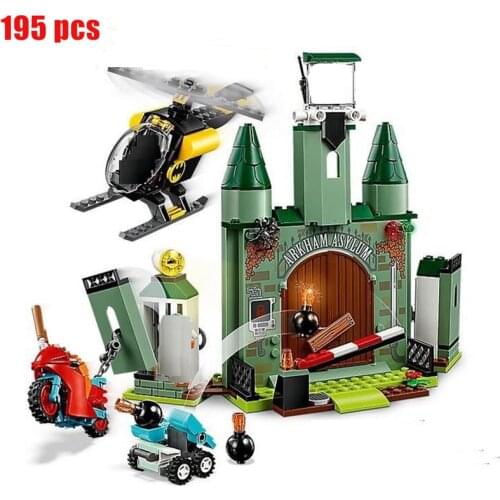 New 195 pcs of building block toy superhero series classic movie model building block girl boy toy gift